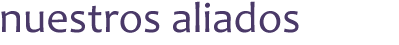 nuestros aliados